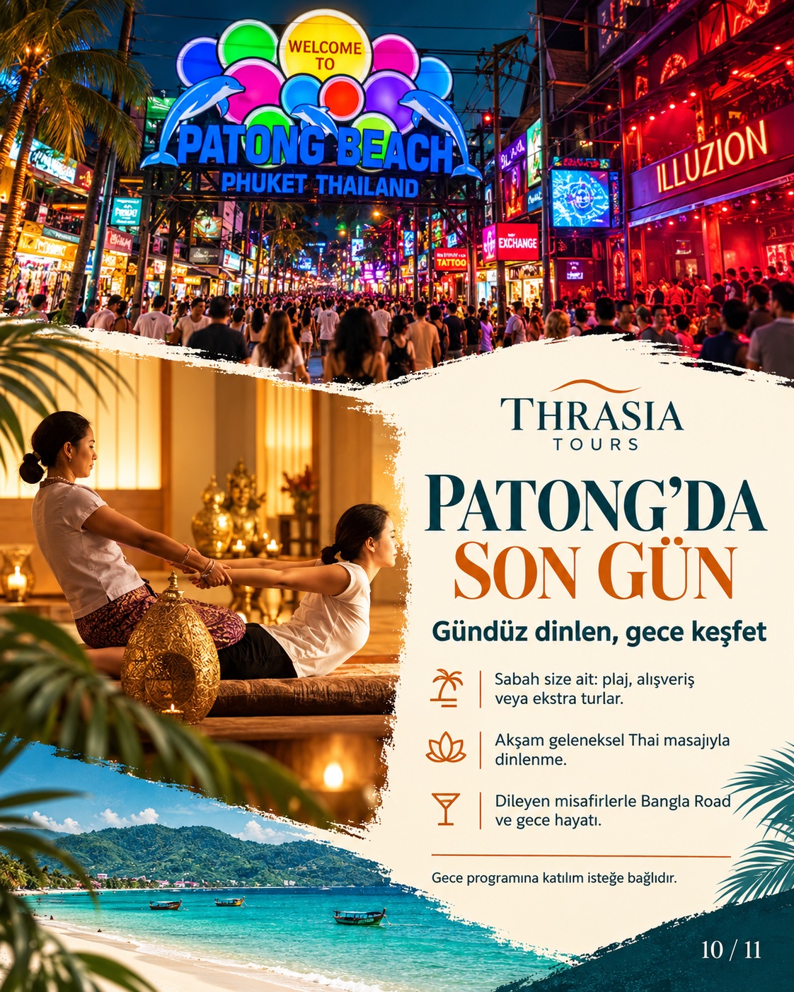 PATONG’DA SON GÜN — Gündüz dinlen, gece keşfet